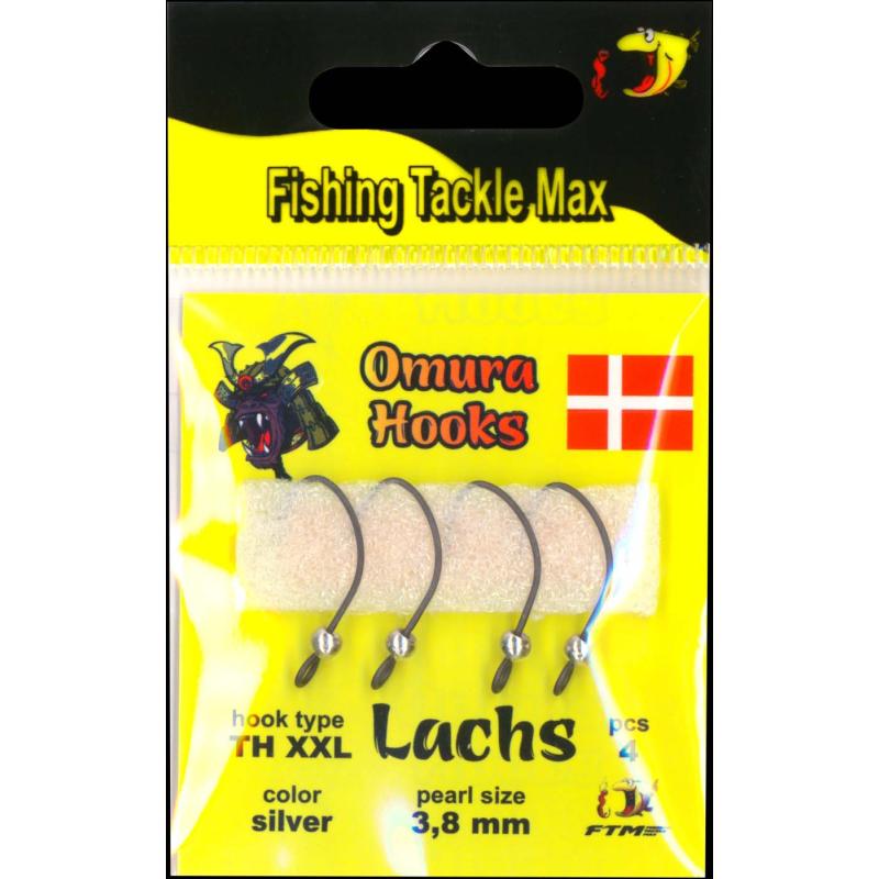 Omura Omura Hook TH XXL silver 3,8mm 0,59gr 4 St&uuml;ck