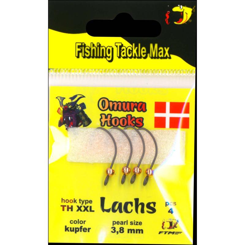 Produktbild Omura Omura Hook TH XXL kupfer 3,8mm 0,59gr 4 St&uuml;ck