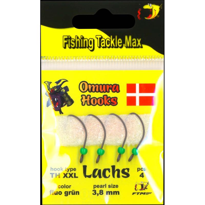 Omura Omura Hook TH XXL fluo gr&uuml;n 3,8mm 0,59gr 4 St&uuml;ck