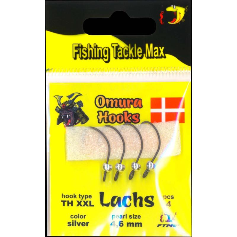 Produktbild Omura Omura Hook TH XXL silver 4,6mm 0,82gr 4 St&uuml;ck