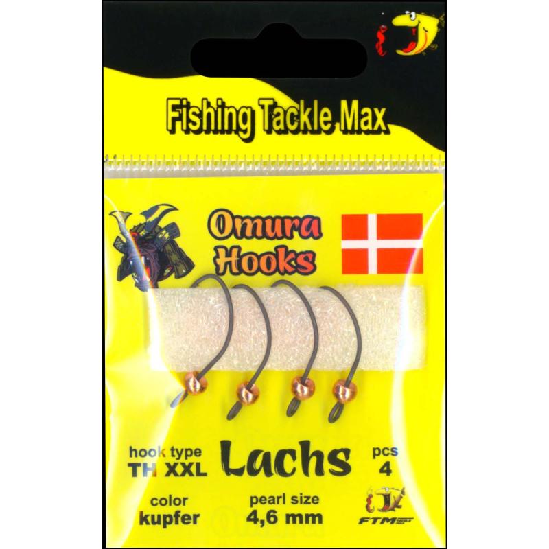 Produktbild Omura Omura Hook TH XXL kupfer 4,6mm 0,82gr 4 St&uuml;ck