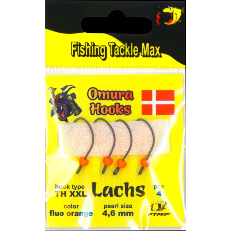 Produktbild Omura Omura Hook TH XXL fluo orange 4,6mm 0,82gr 4 St&uuml;ck