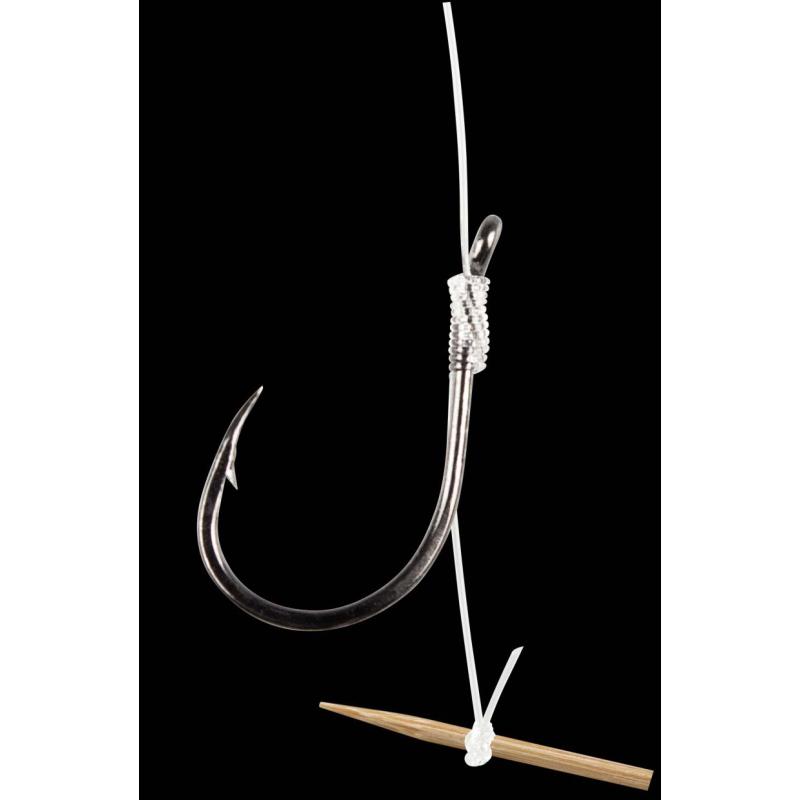 Fishing Tackle Max Hair Rig Quickstop 0,16mm Widerhaken Gr. 16