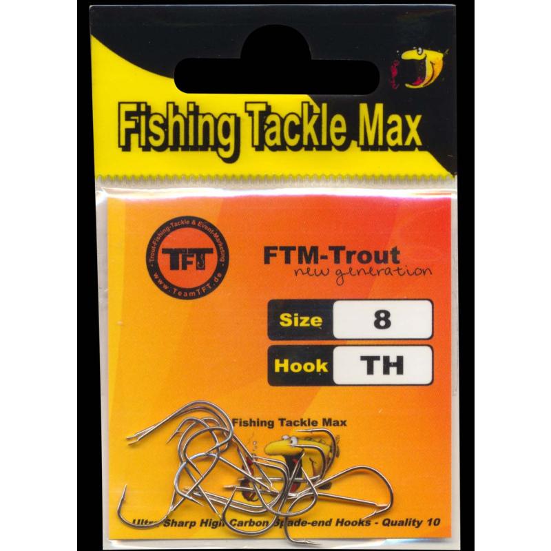 Fishing Tackle Max Haken lose Teig Gr. 8 Inh.15 Stk.