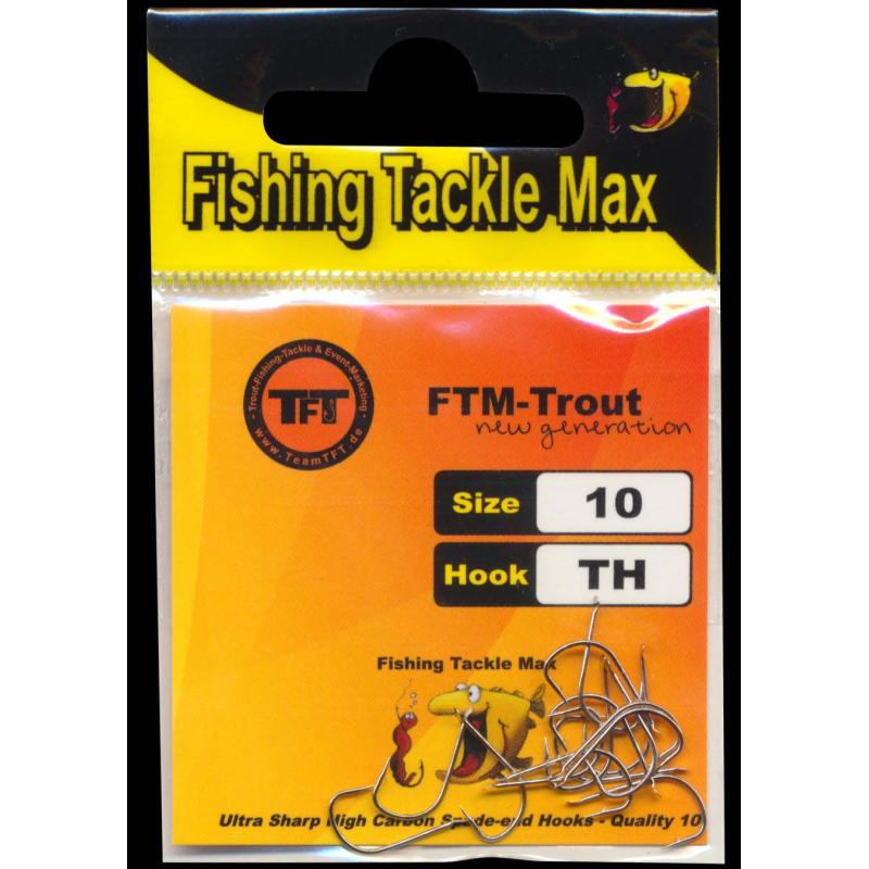 Produktbild Fishing Tackle Max Haken lose Teig Gr.10 Inh.15 Stk.