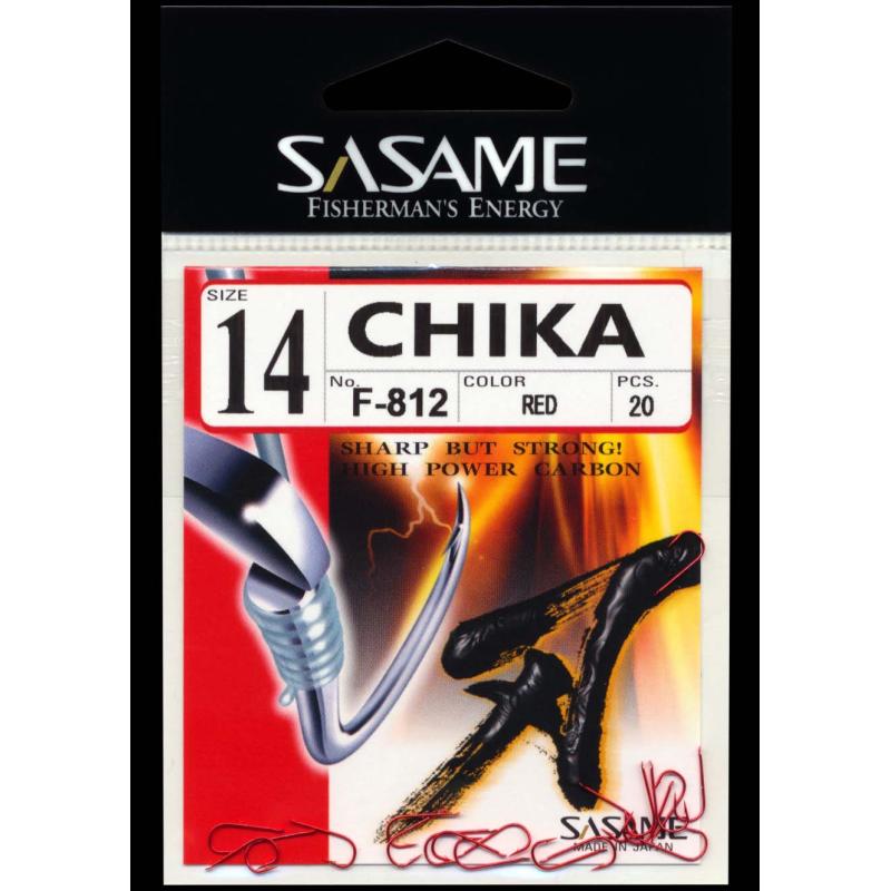 Sasame Haken Chika rot Gr. 14 / F-812