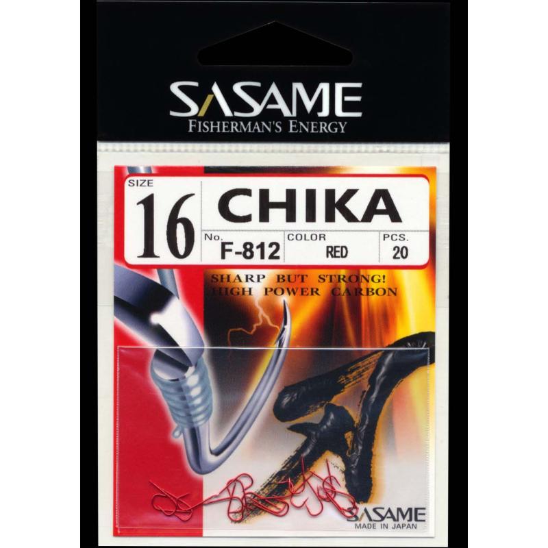 Produktbild Sasame Haken Chika rot Gr. 16 / F-812