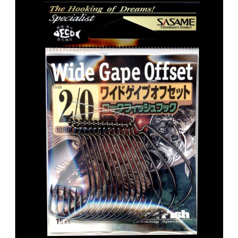 Sasame Haken Sasame Offset Gr. 2/0