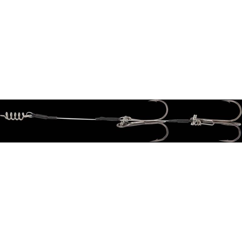 Seika Pro Gummifischsystem -Flexi- 1 Stk. Haken Gr.4 L&auml;nge 9cm