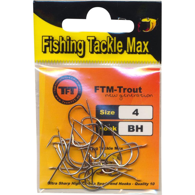 Fishing Tackle Max Haken lose Bienenmade  Gr. 4 Inh. 15 Stk.