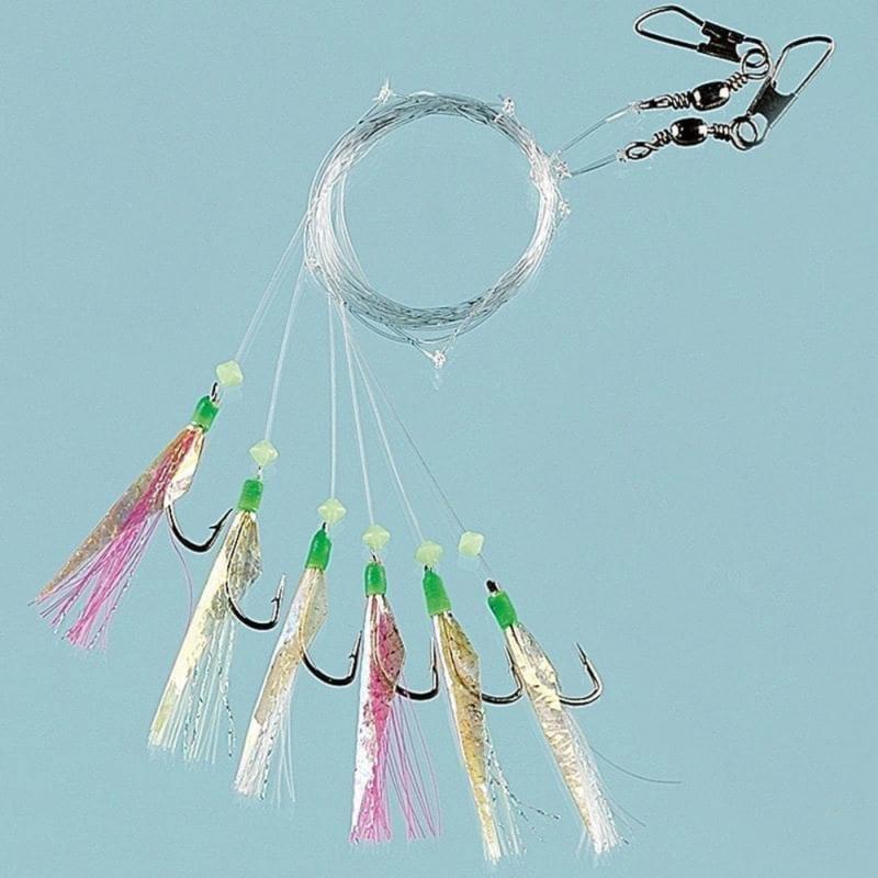 Fladen Sabiki rig 6-hooks size 4