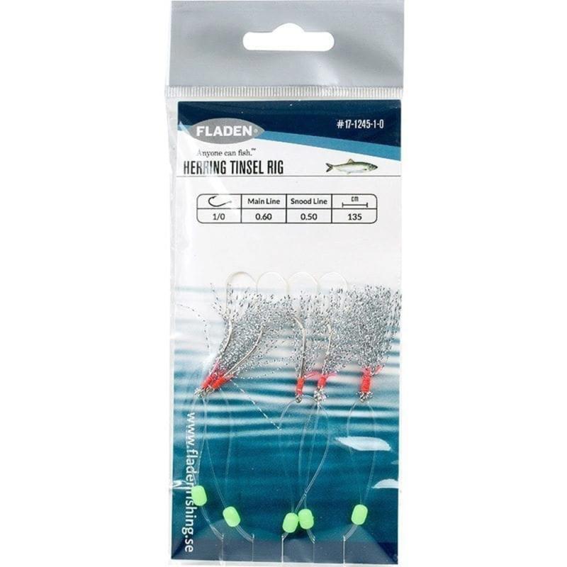 Fladen Herring Tinsel Rig Silver size 4