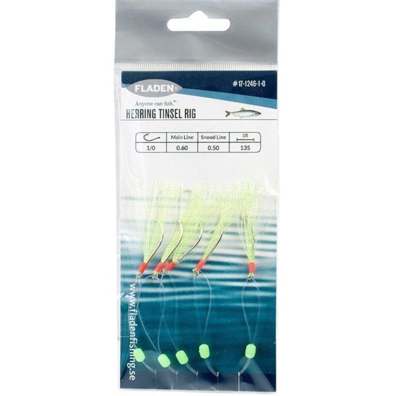 Fladen Herring Tinsel Rig Green size 4