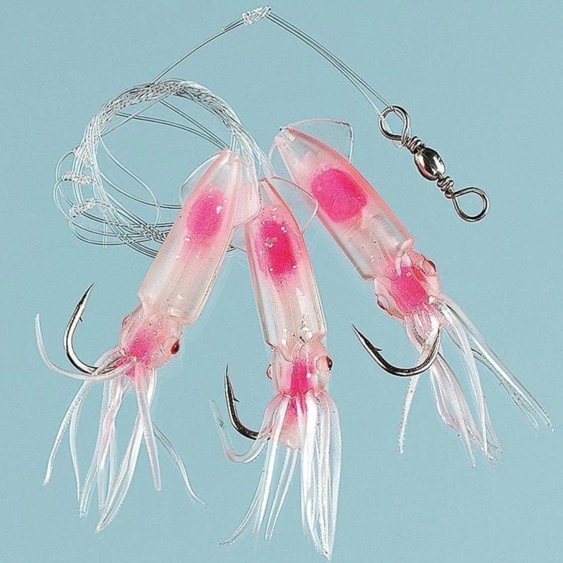 Fladen Winged Octopus pink 3-hooks 4/0