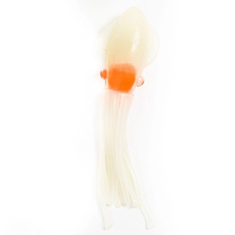 Fladen Solid squid 7cm 6pack hoot orange