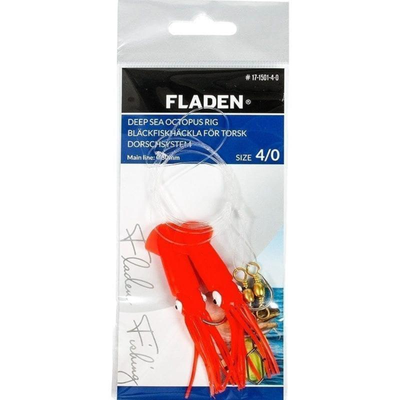 Fladen Octopus solid red 8/0 0,80 mm
