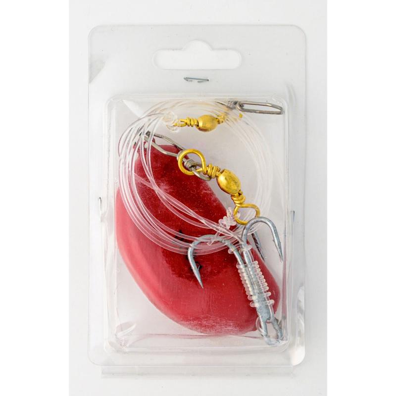 Fladen Conrad Halibut rig 350g treble 3/0 single 7/0 1.2mm line