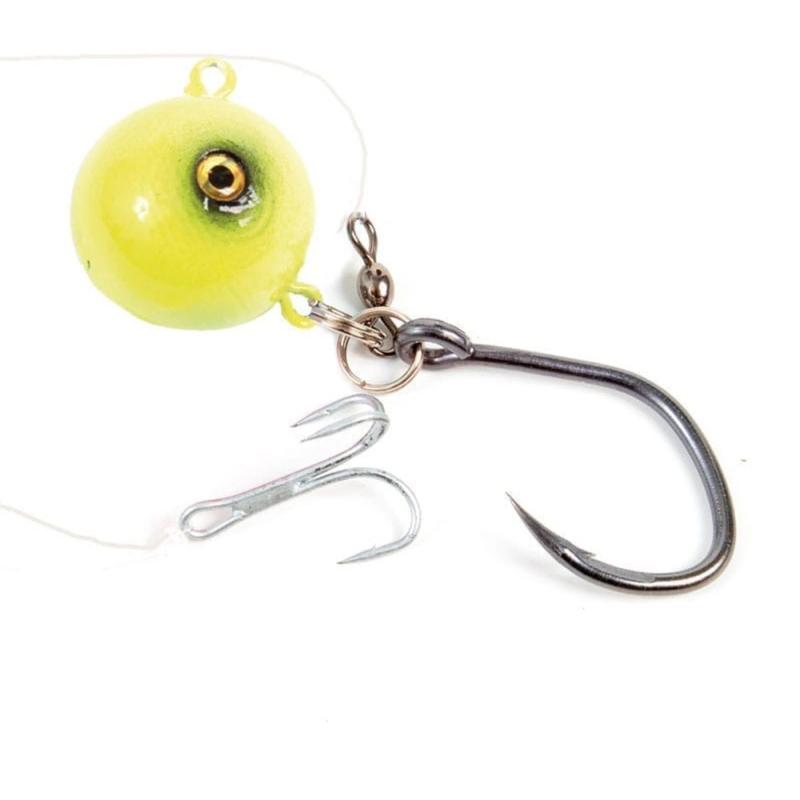 Produktbild Fladen Deadbait Halibut Rig, 400g Luminous, 12/0 and 4/0 hook