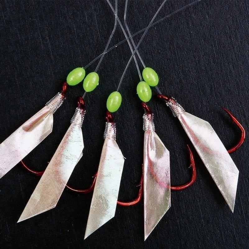 Fladen Deep sea D4 size 2. 5 red circle hooks