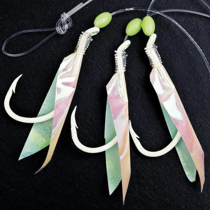 Fladen Deep sea D5 size 3/0 3 lumi hooks
