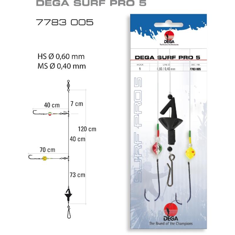 DEGA Brandungsvorfach DEGA-SURF Pro 5
