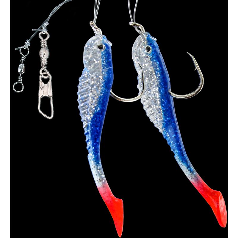 Produktbild DEGA Meeresvorf.2-Arm Fish blue/glt