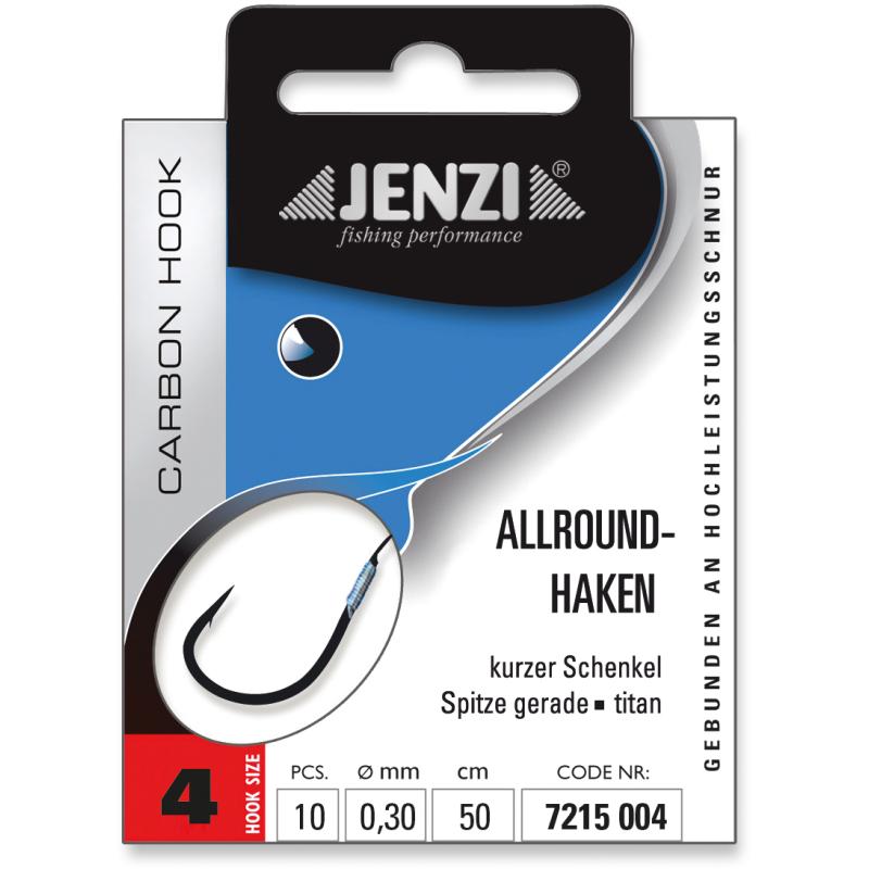 Produktbild JENZI Allroundhaken Gebunden Gr.0,30mm 50cm