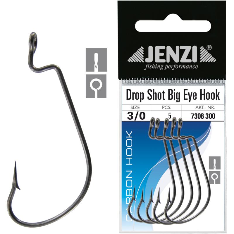 JENZI Drop-Sh.Haken Big Eye 3/0