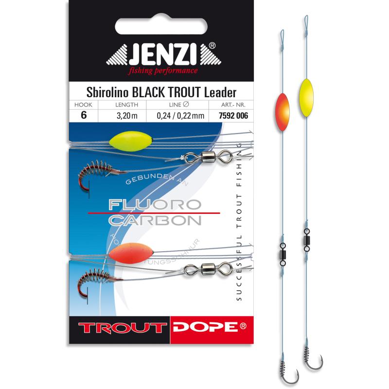 Red Trout Vorfach Durchmesser Vorfach 0,24 / 0,22mm #6
