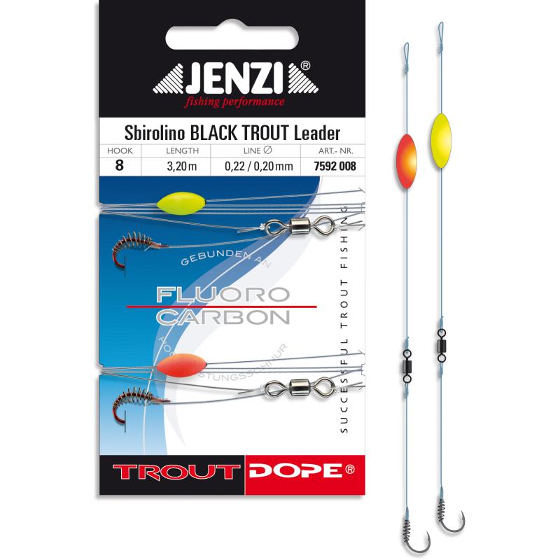 Red Trout Vorfach Durchmesser Vorfach 0,22 / 0,20mm #8
