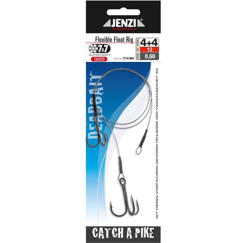 Flex.Treble Hook Float Rig 7x7 Hakengr&ouml;&szlig;e 4