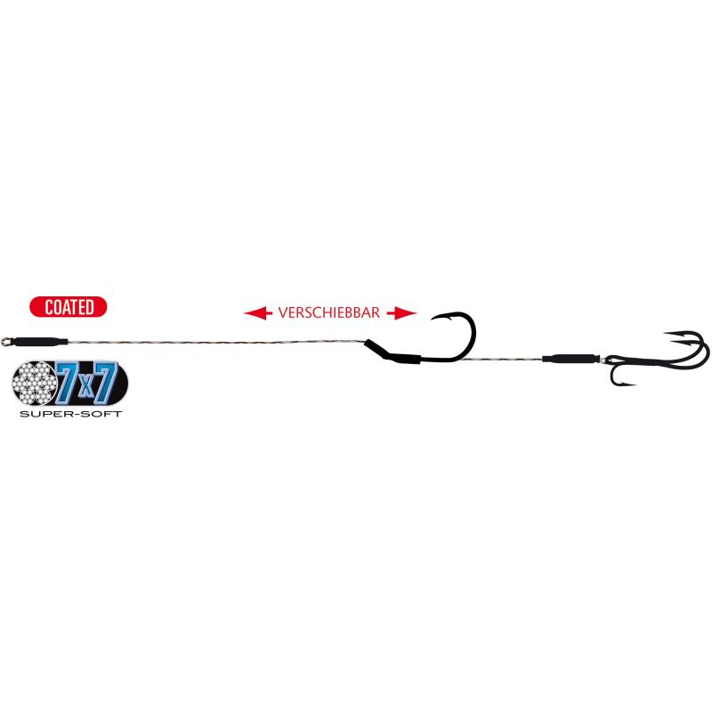 Flex.Double Hook Float Rig 7x7 Hakengr&ouml;&szlig;e 2