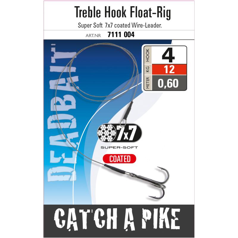 Produktbild Trebble-Hook Float Rig 7x7 Hakengr&ouml;&szlig;e 4