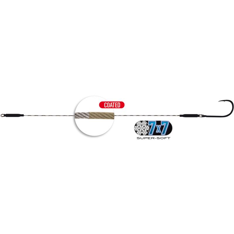 Single-Hook Float Rig 7x7 Hakengr&ouml;&szlig;e 1/0
