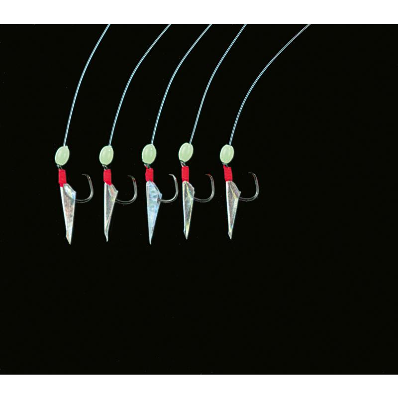Herings-Vorfach, Leuchtpunkte Durchmesser 0,40/0,30 mm 4