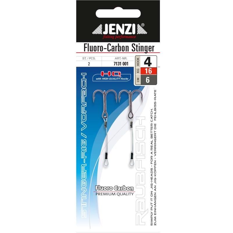 Jenzi Stinger Fluo 2St. Hak.4 6 cm