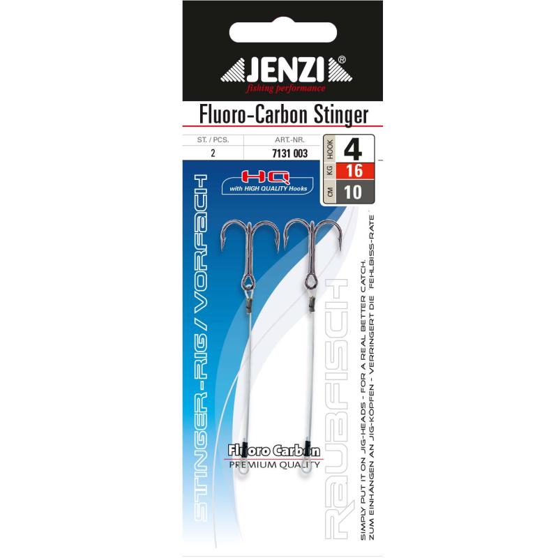 Jenzi Stinger Fluo 2St. Hak.4 10 cm