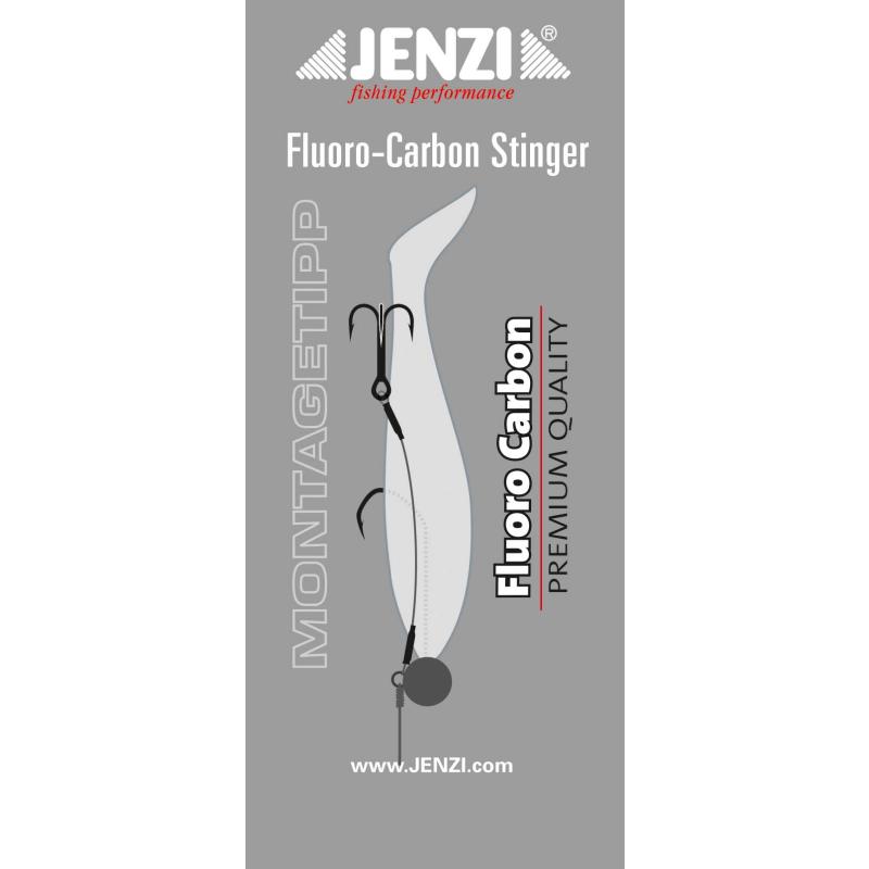 Jenzi Stinger Fluo 2St. Hak.4 10 cm