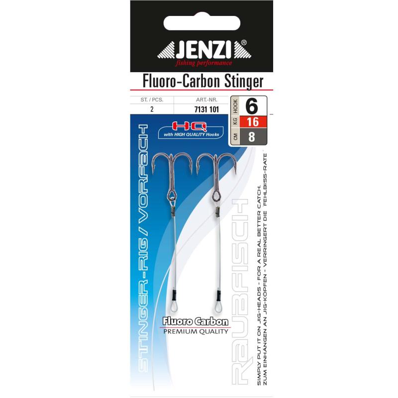 Jenzi Stinger Fluo 2St. Hak.6 8 cm