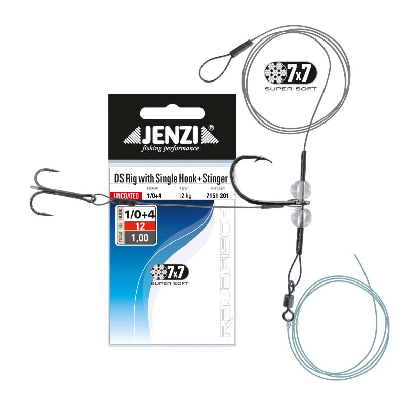 Jenzi 7x7SH Stinger Rig, Hak1/0, 12kg