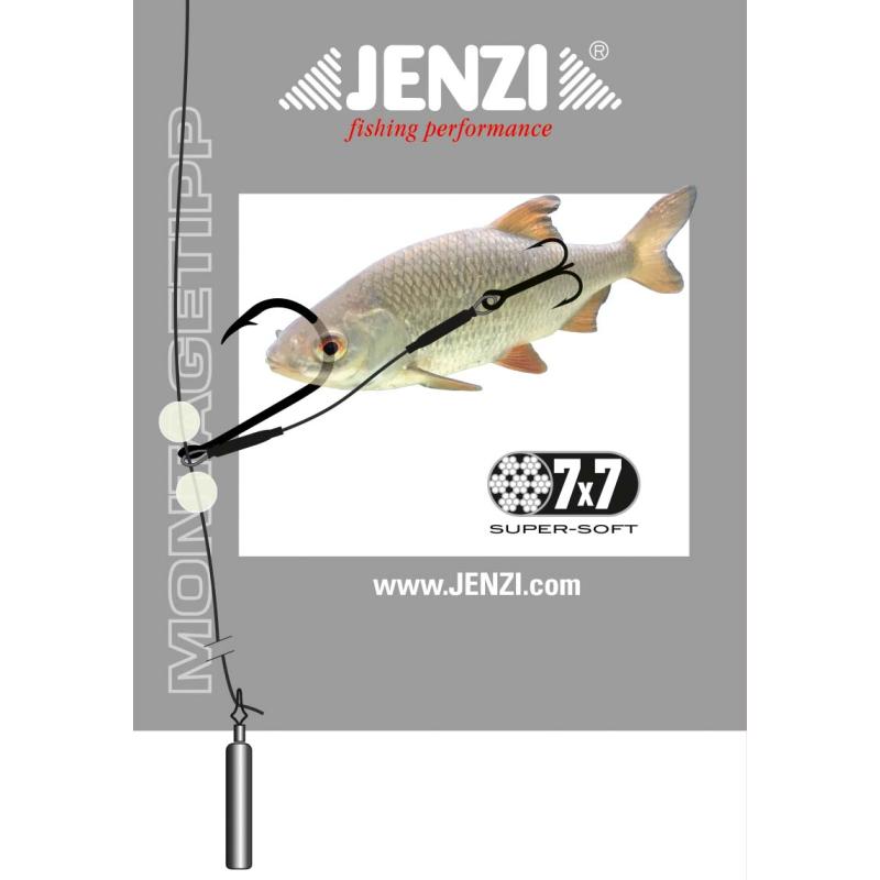 Jenzi 7x7SH Stinger Rig, Hak1/0, 12kg