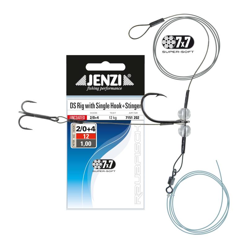 Jenzi 7x7SH Stinger Rig, Hak2/0, 12kg