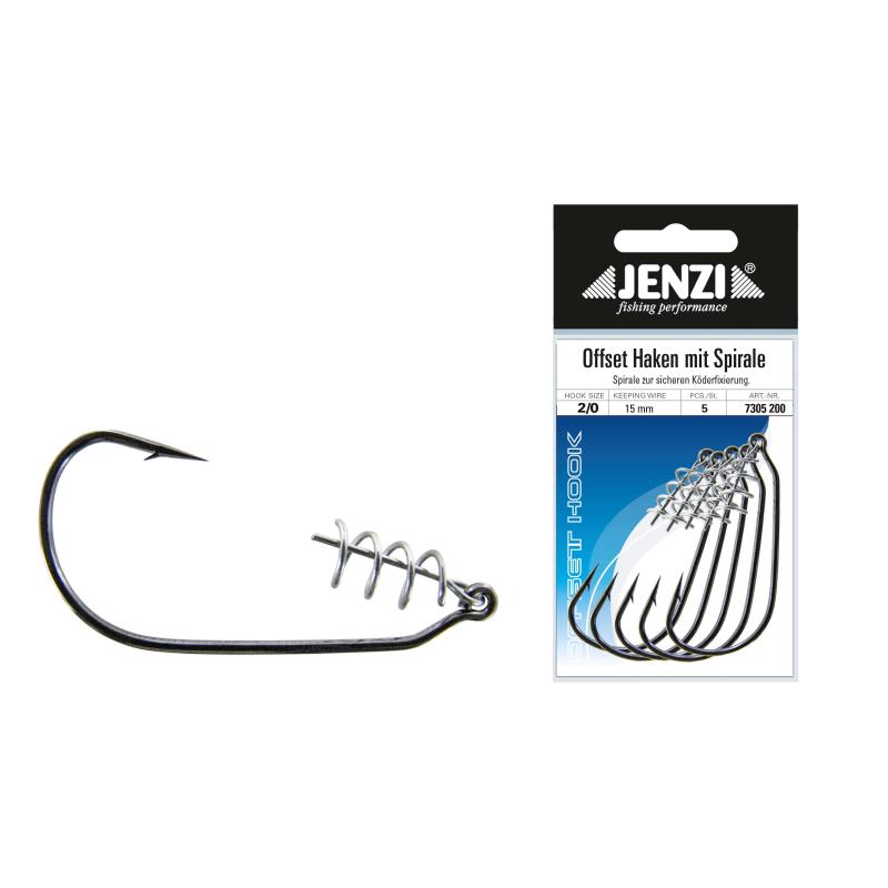 Jenzi Offset-Hook m Spirale 5S.G.2/0
