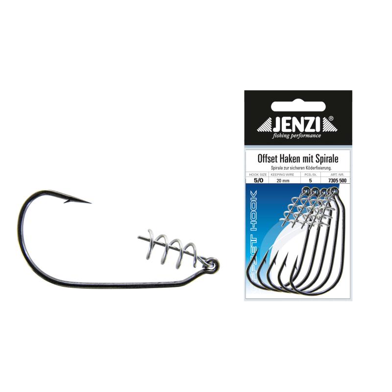 Jenzi Offset-Hook m Spirale 5S.G.5/0