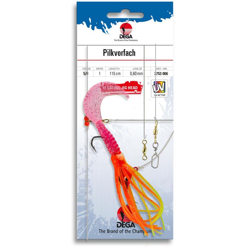 JENZI Pilkervorfach, Pink Jig-Head