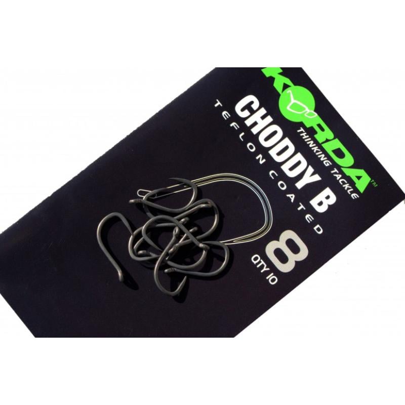 Korda Choddy Barbless Haak- 10 St&uuml;ck Siz10