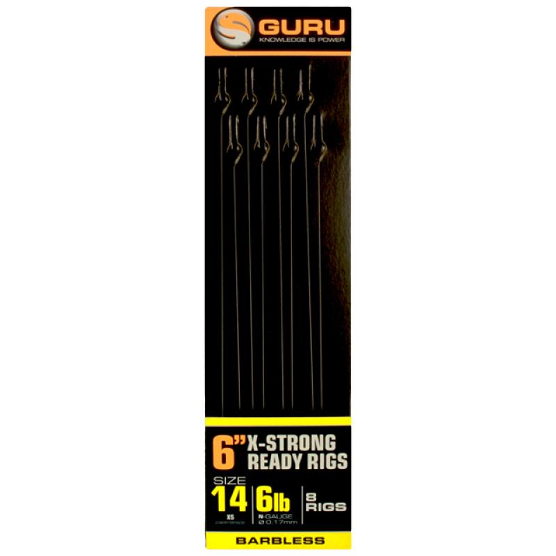 Guru XS Karpfen Stippvorfach 6'' #16 0,15mm