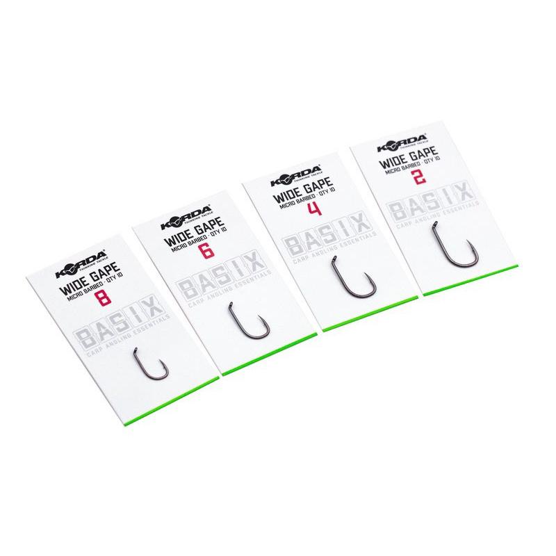 Korda Basix Wide Gape Size 4