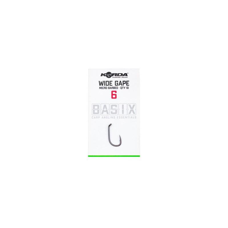Korda Basix Wide Gape Size 8