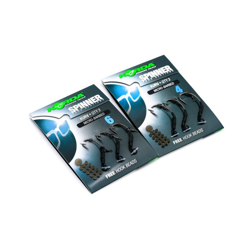 Korda Spinner hook sections Kurv #4
